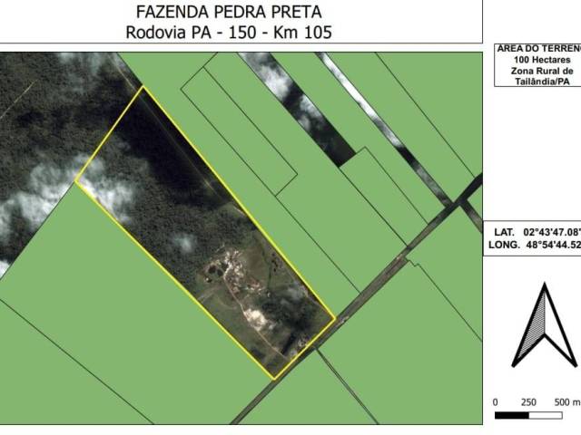 #0001 - Fazenda para Venda em Tailândia - PA